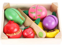 Wooden Toy - Fruits Set (8pcs)