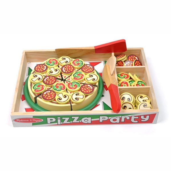 Wooden Toy - Pizza Play Set