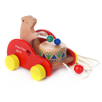 Wooden Toy - Poko Bear Drag & Play