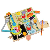 Wooden Toy - Cook & Learn Set