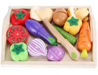 Wooden Toy - Vegetables Set (12pcs)