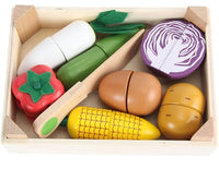 Wooden Toy - Vegetables Set (9pcs)